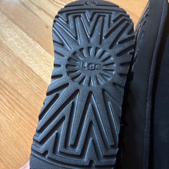 UGG Tasman II Ladies Black Suede Slipper  Size US 9 NEW - Picture 4 of 7